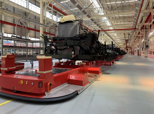 91臺agv csg華曉助力某工程機械廠商實現整廠物流無人化